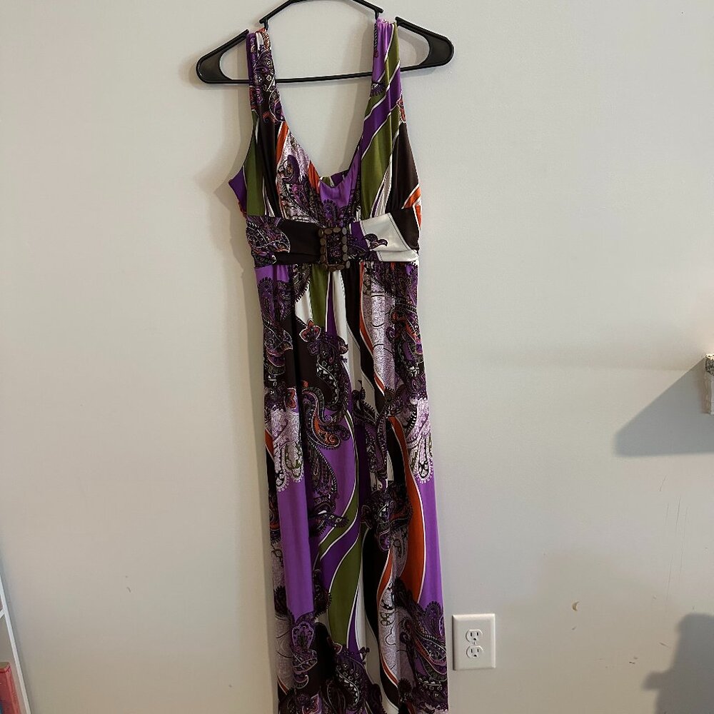 Colorful Sleeveless Dress